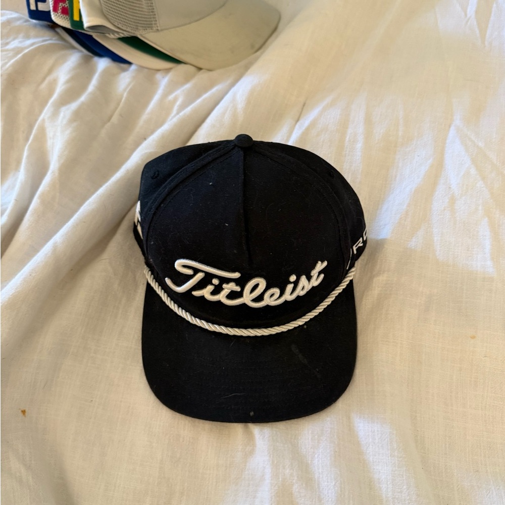 Titleist Black and White Rope Cap